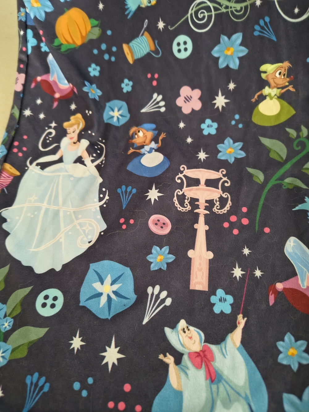 Disney Princess Cinderella Loungewear Pajama Pants Gift - Picture 2 of 9